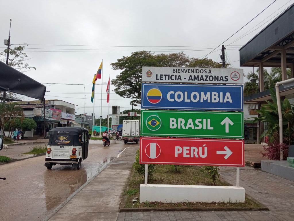 Triple frontera en el Amazonas Colombia