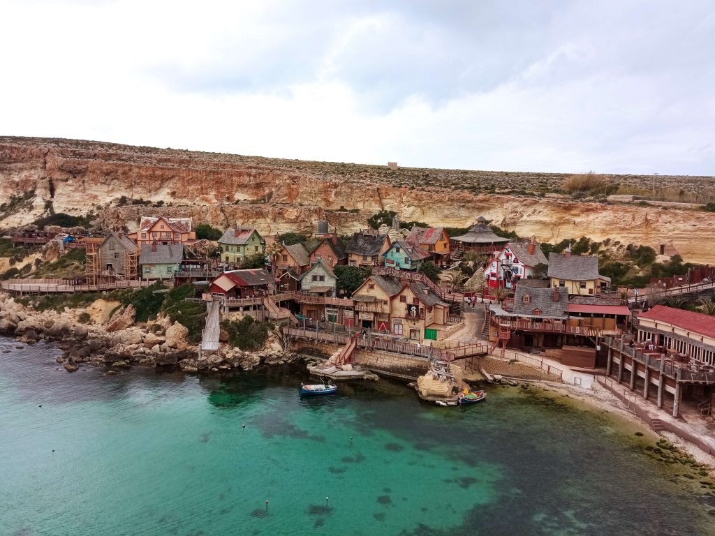 El Pueblo de Popeye en Malta es una de las atracciones turísticas del país