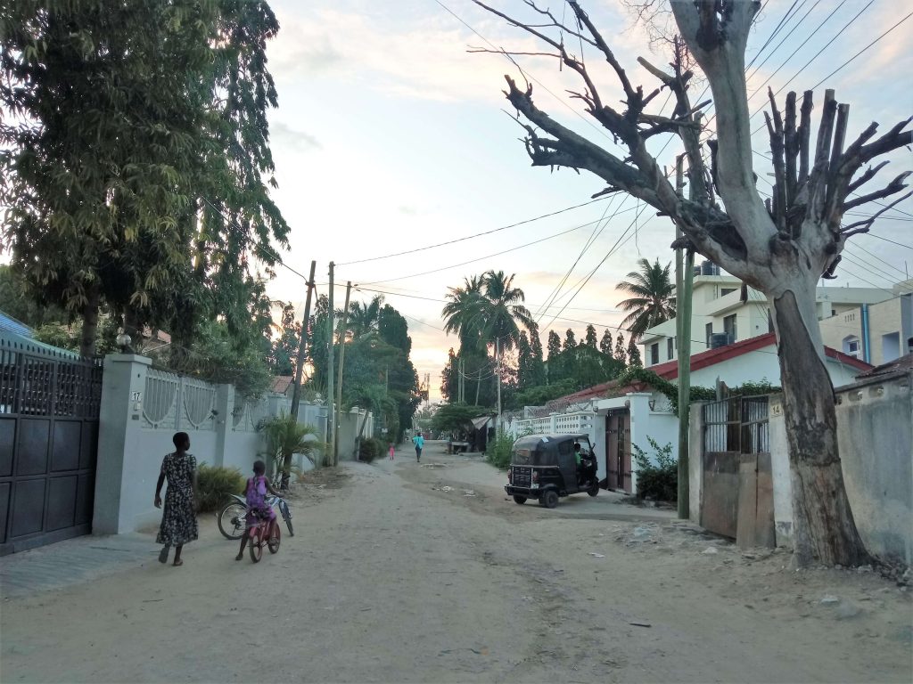 Calles sin asfaltar en Tanzania