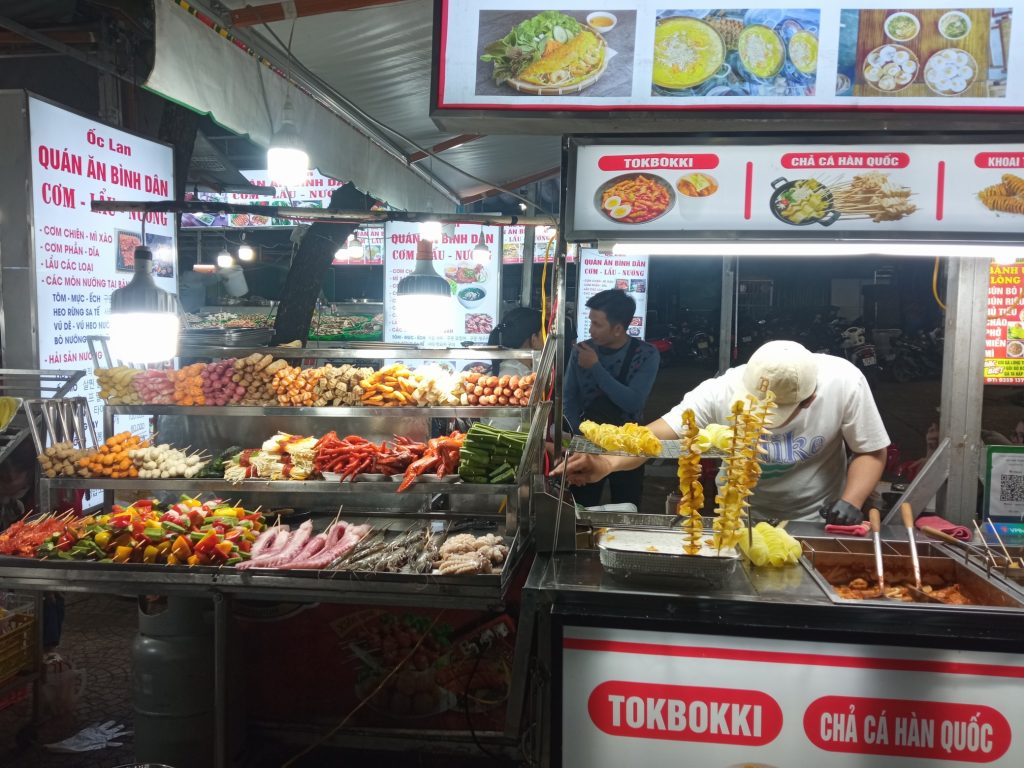 Mercado nocturno de Da Lat